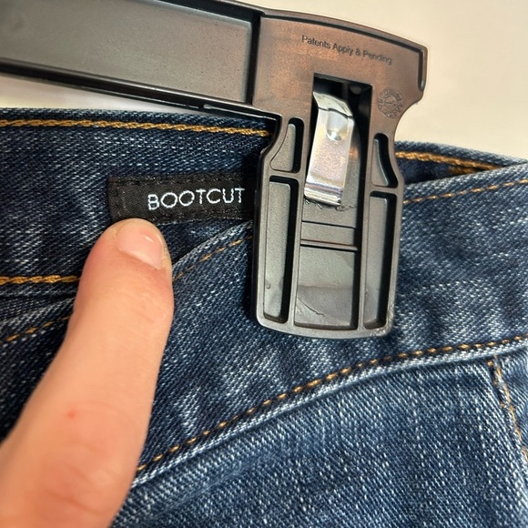 Vintage Calvin Klein low rise bootcut Classic Blue Jeans medium wash - Picture 7 of 11